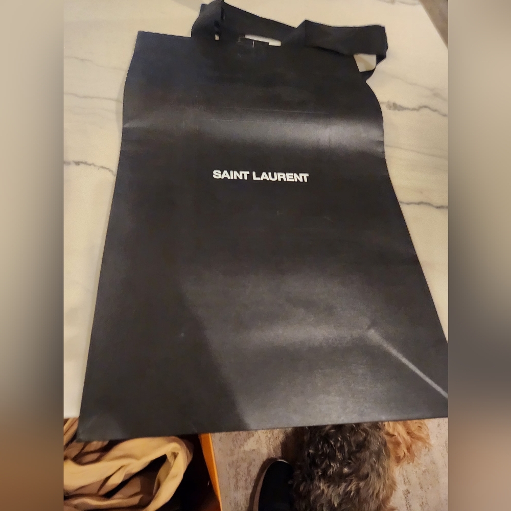 Saint Laurent Black Branded Bag - Picture 1 of 5